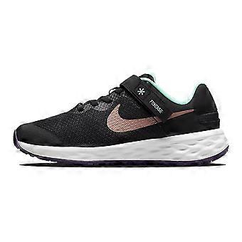 Nike Revolution 6 FlyEase GS 'Black Metallic Red Bronze' DD1113-005