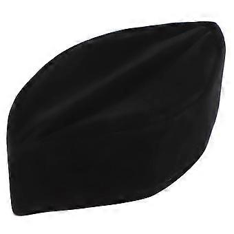 Muslim Men's Hat, Black, Southeast Asian, Malay Style, for Islamic Worship, Soft Gold Velvet and Cardboard, Fixed, 59 cm top quality