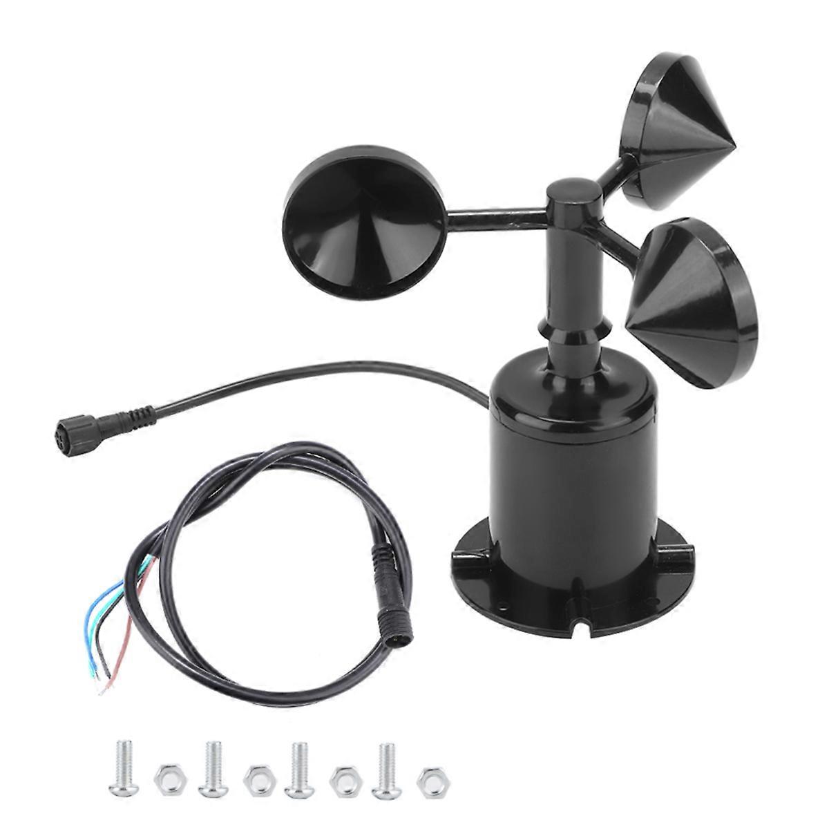 High-Precision Solar-Powered Weatherproof Wind Anemometer