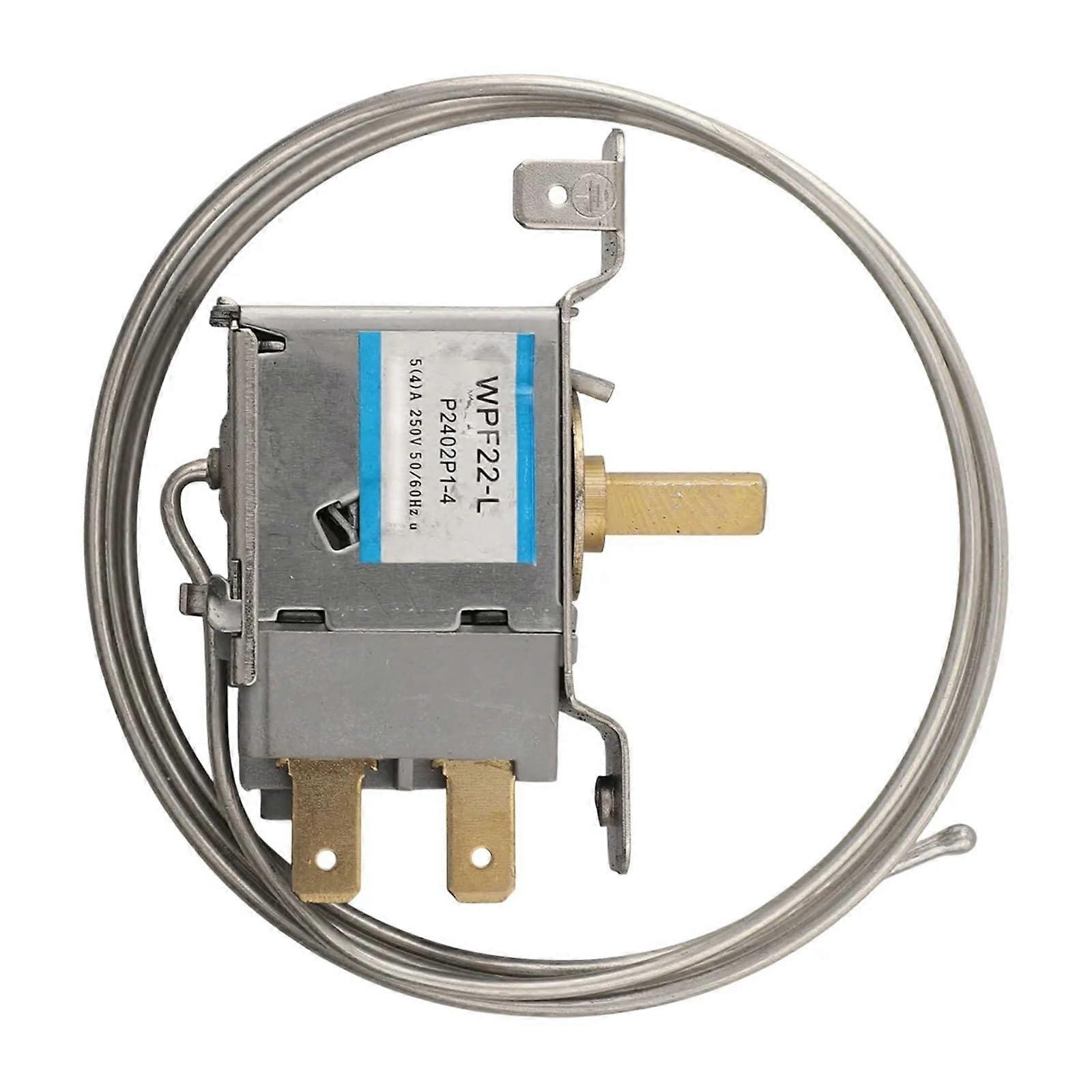 Refrigerator Thermostat Temperature Control Switch, Mechanical Controller Replacement for WDF18 WDF19, Adjustable Temperature Settings