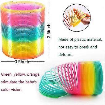Giant Rainbow Slinky Spring Toy-Fun Fidget Gift for Birthdays&Parties_zyaq