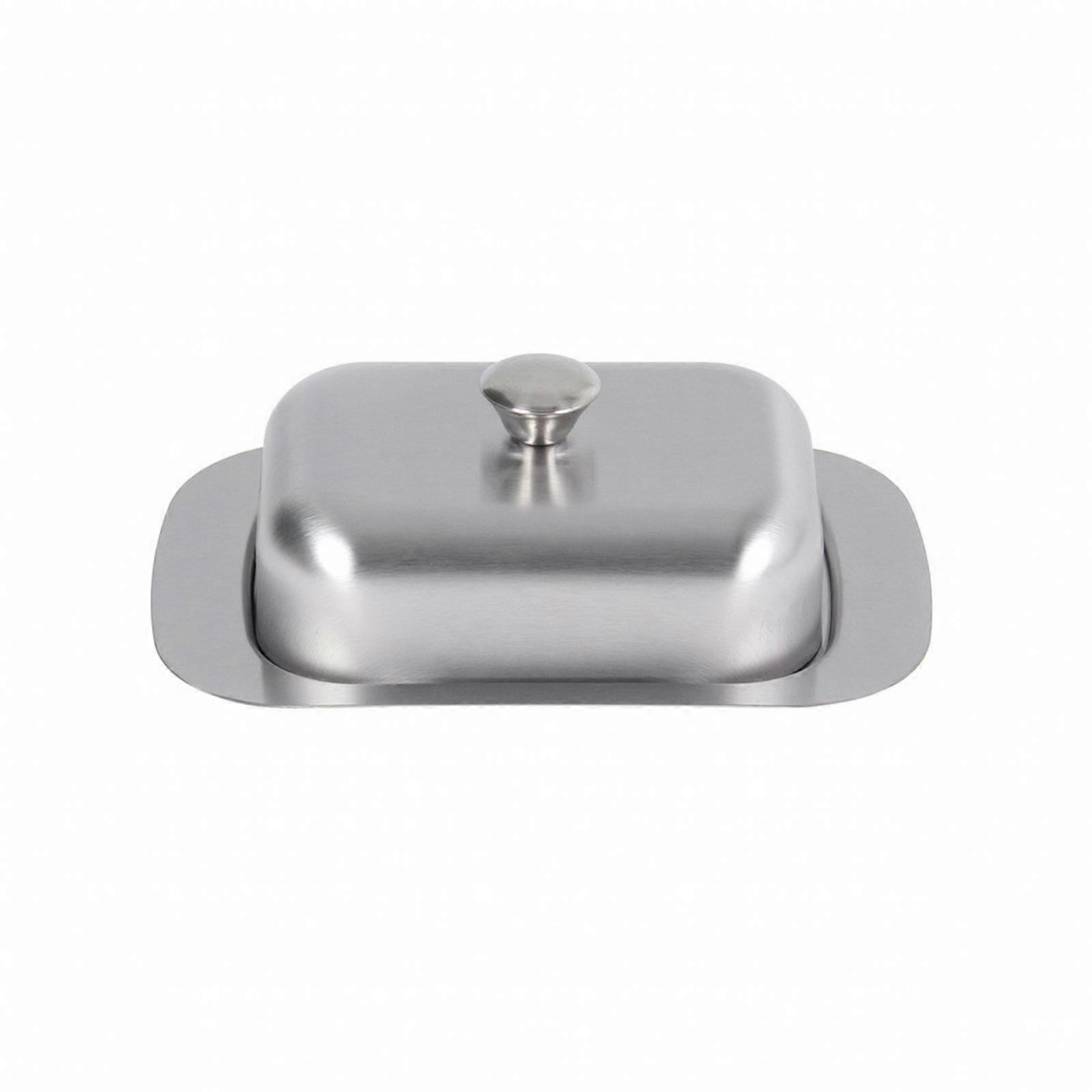 Butter Dish with Lid Compact Tableware Sleek for Kitchen Counter, Dining Table