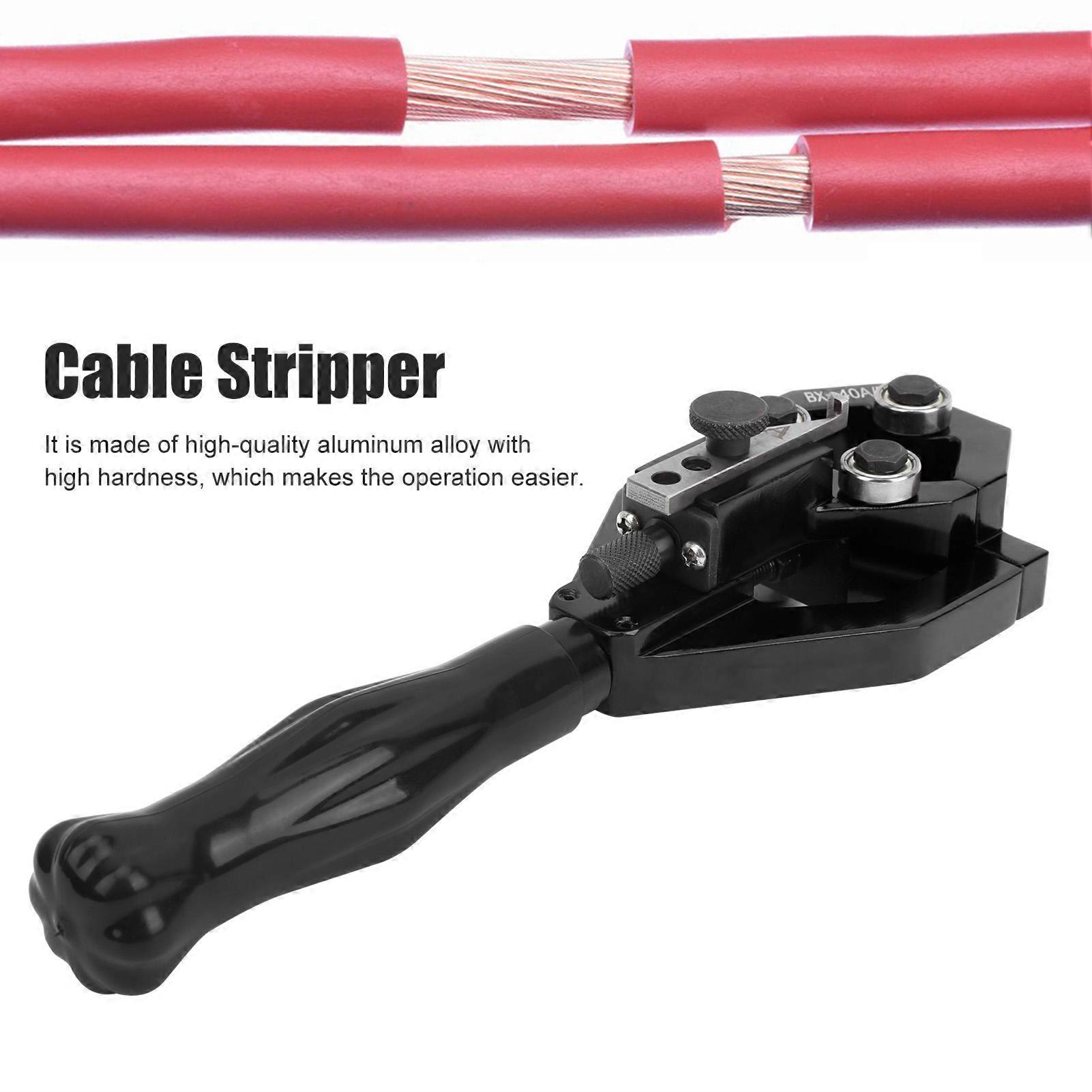 BX-40A/B Wire Stripper Multifunctional Cable Cutter Ergonomic Wire Stripping Plier Hand Tools