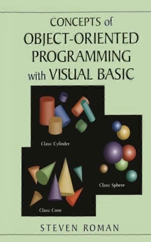 Concepts Of Object-oriented Programming With Visual Basic