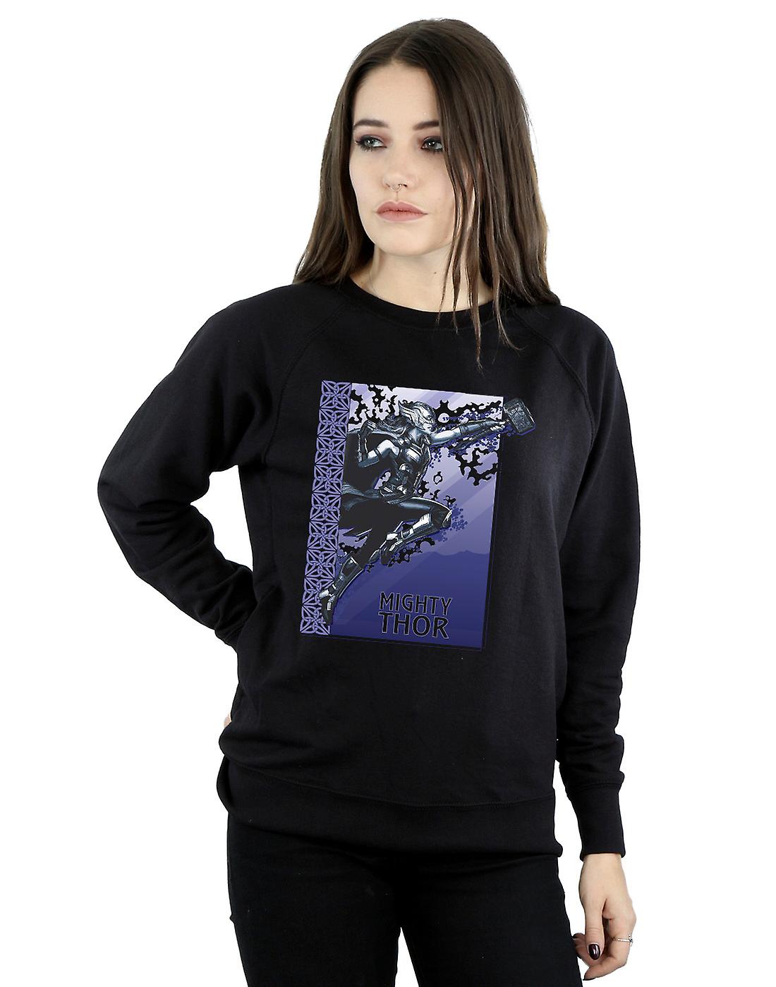 Marvel Women's Thor Love And Thunder Mighty Thor Sweatshirt