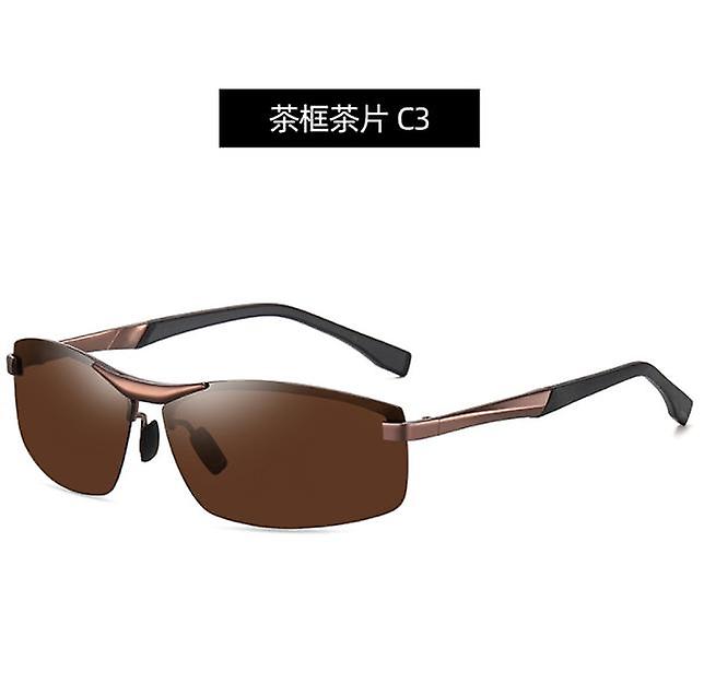 Miesten vapaa-ajan polarisoidut aurinkolasit Urheilu Pyöräily Muoti Aurinkolasit ajaminen Kalastus häikäisemättömät polarisoidut lasit