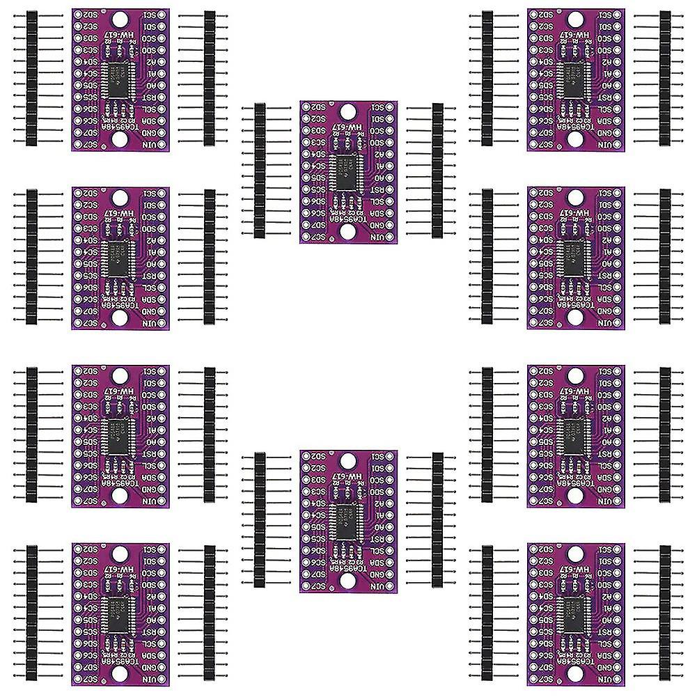 10pcs Tca9548a I2c Iic Multiplexer Breakout Board Module 8 Channel Expansion Development Board For