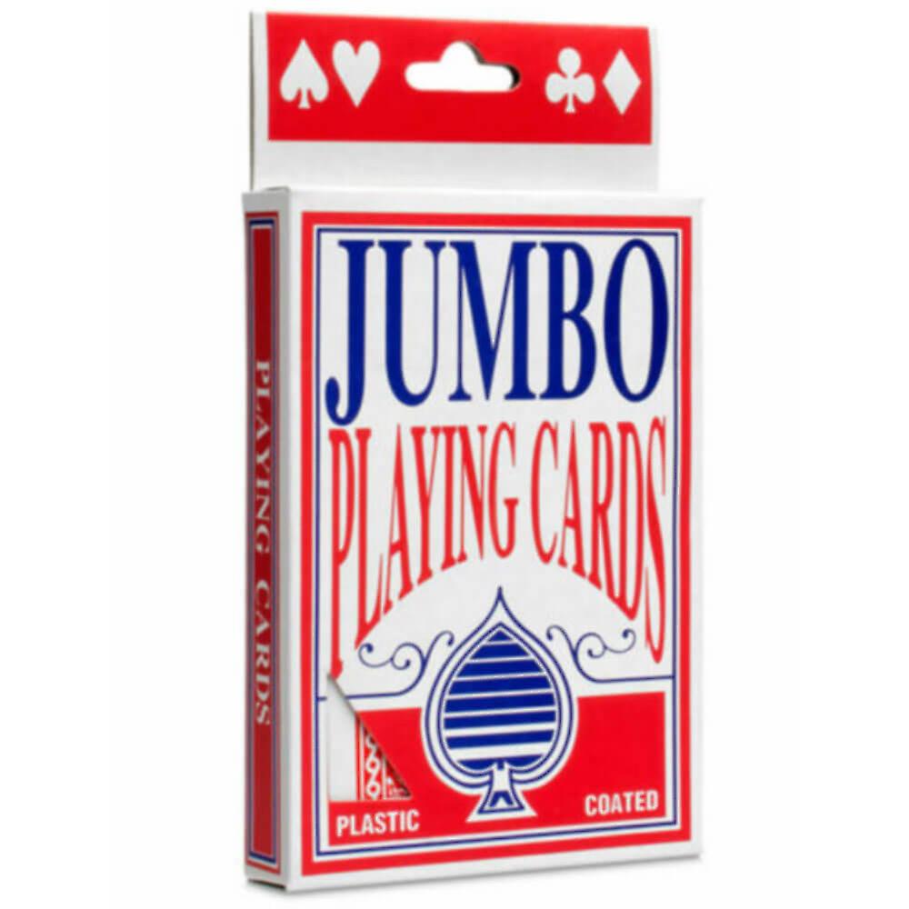 High Quality Classic 52 Standard Print Huge Giant Playing Cards and 2 Jokers