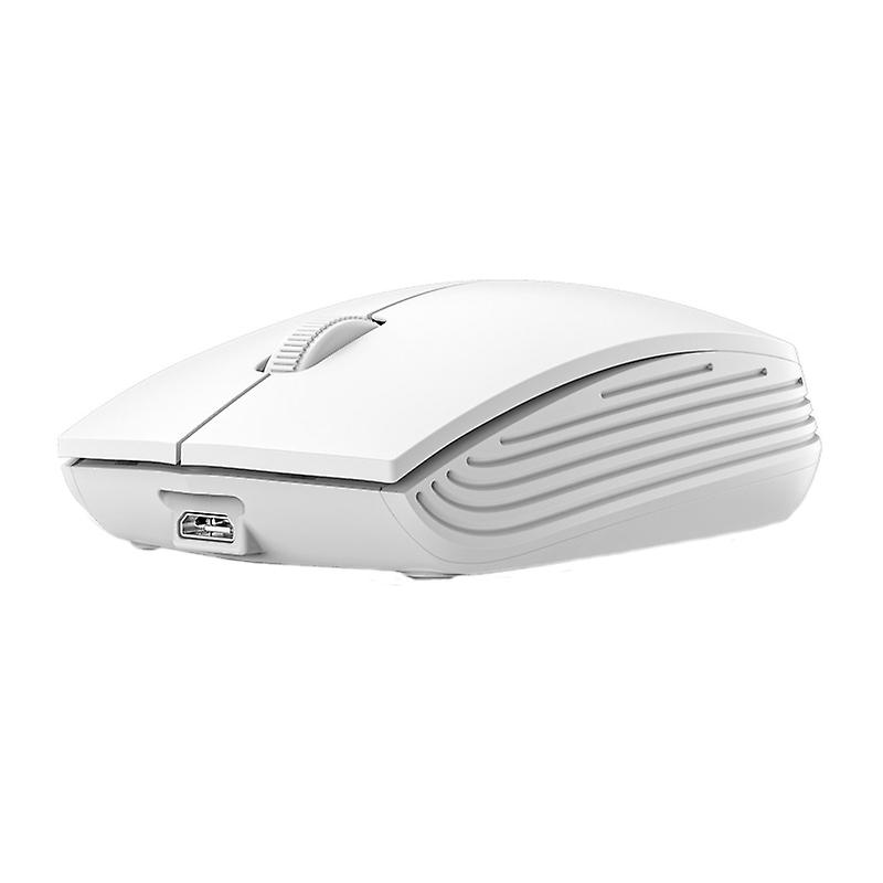 811 Laptop Wiress Mouse, Spec: Battery Version (White)