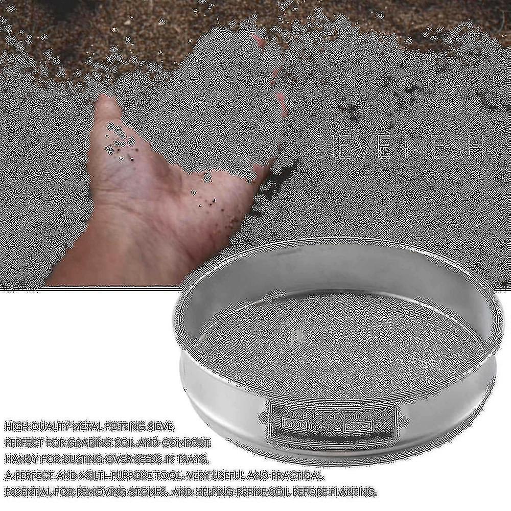 Heavy Duty Garden Riddle Sieve Mesh Soil Sift Compost Seed Tray ...