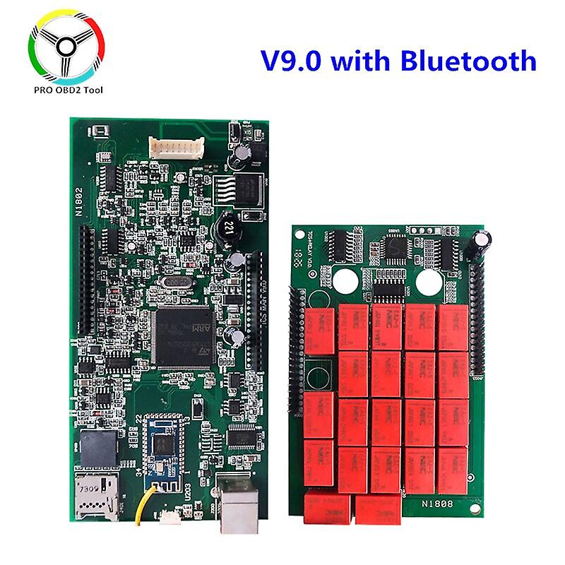 5Pcs Tcs Multidiag 2021.11 Keygen Software V3.0 Double Green Pcb V9.0 Obdii Code Reader Truck Diagnostic Tool Multidiag Pro