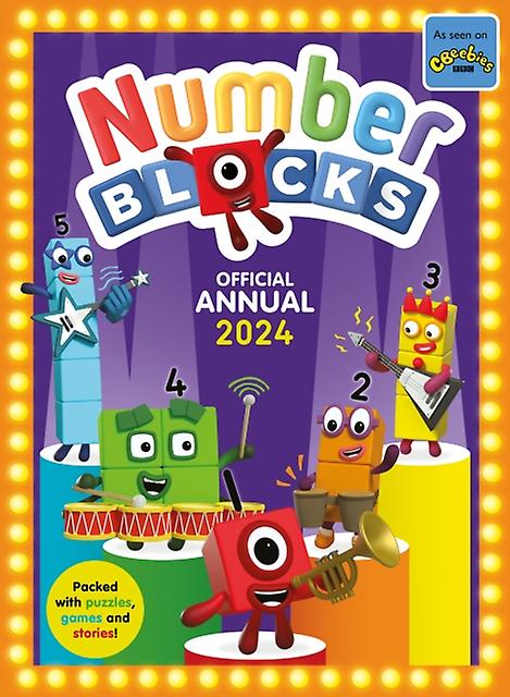 Numberblocks Årsbok 2024 - Sweet Cherry Publishing