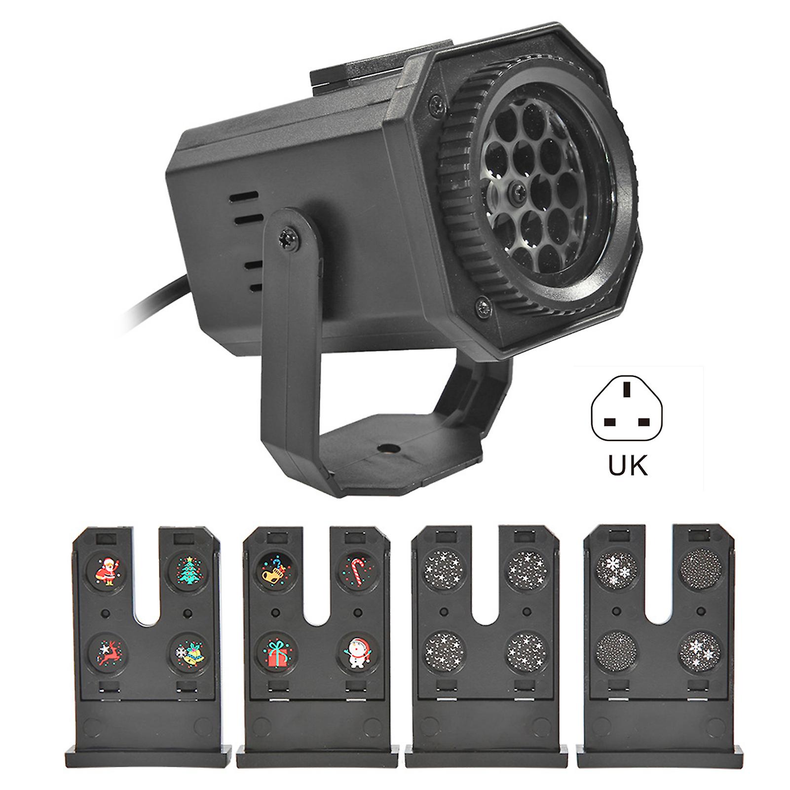 Cute Snowflake Projection Light for Christmas Easy Installation Xmas Decorative Lamp for Party