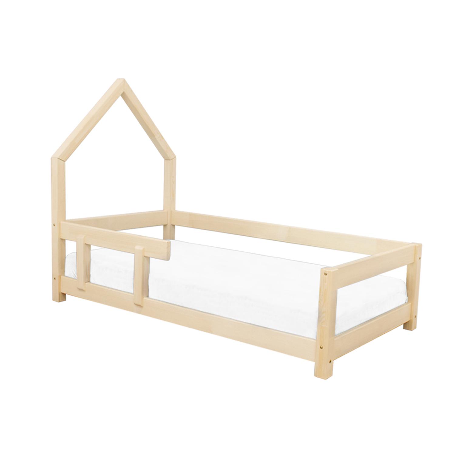 Children's house bed POPPI 90 x 190 varnished 2