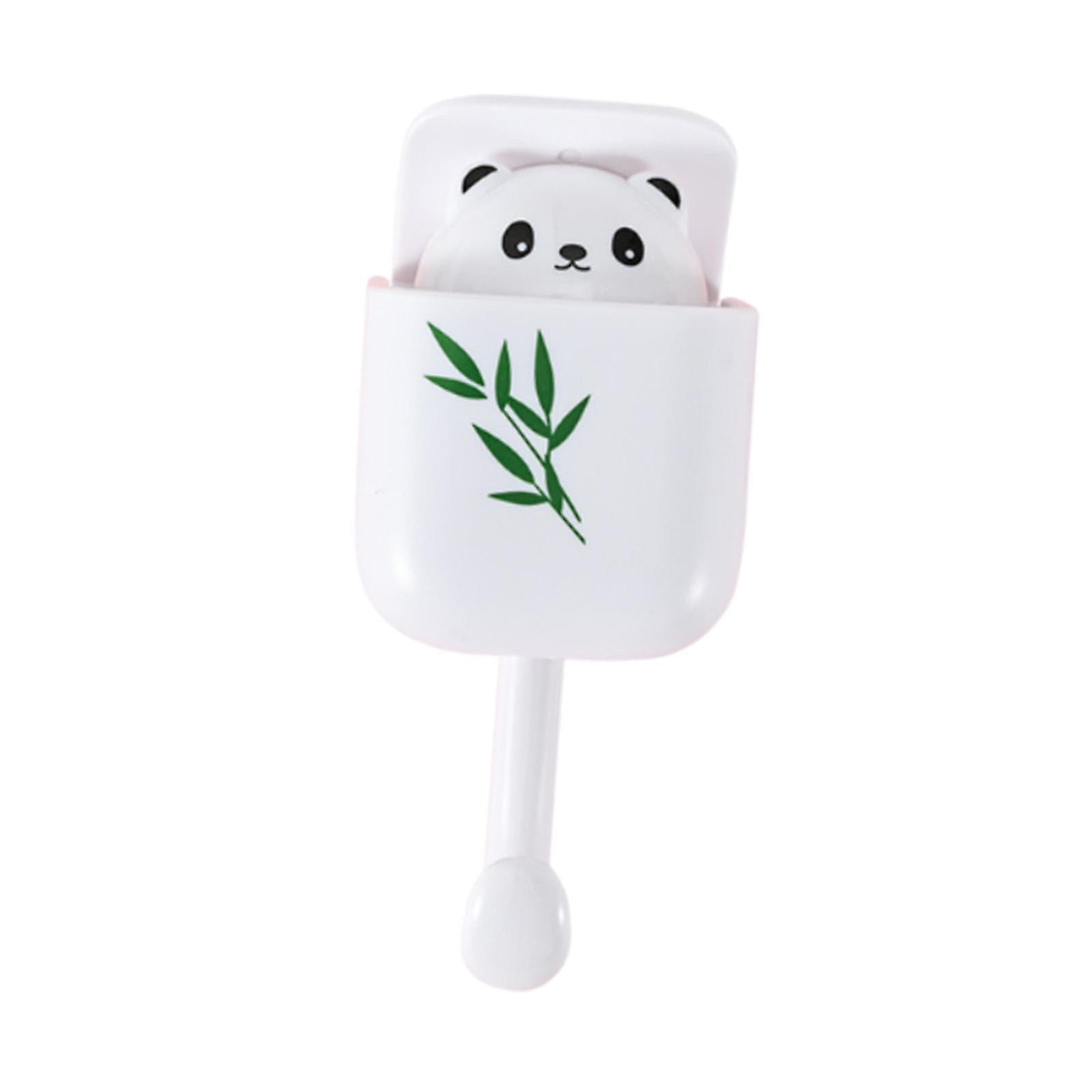 Cartoon Adhesive Hooks Hats Organizer with Towels Cute Key Hook panda