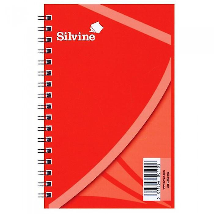 Silvine Twin Wire Spiral Notebook (Pack Of 36)