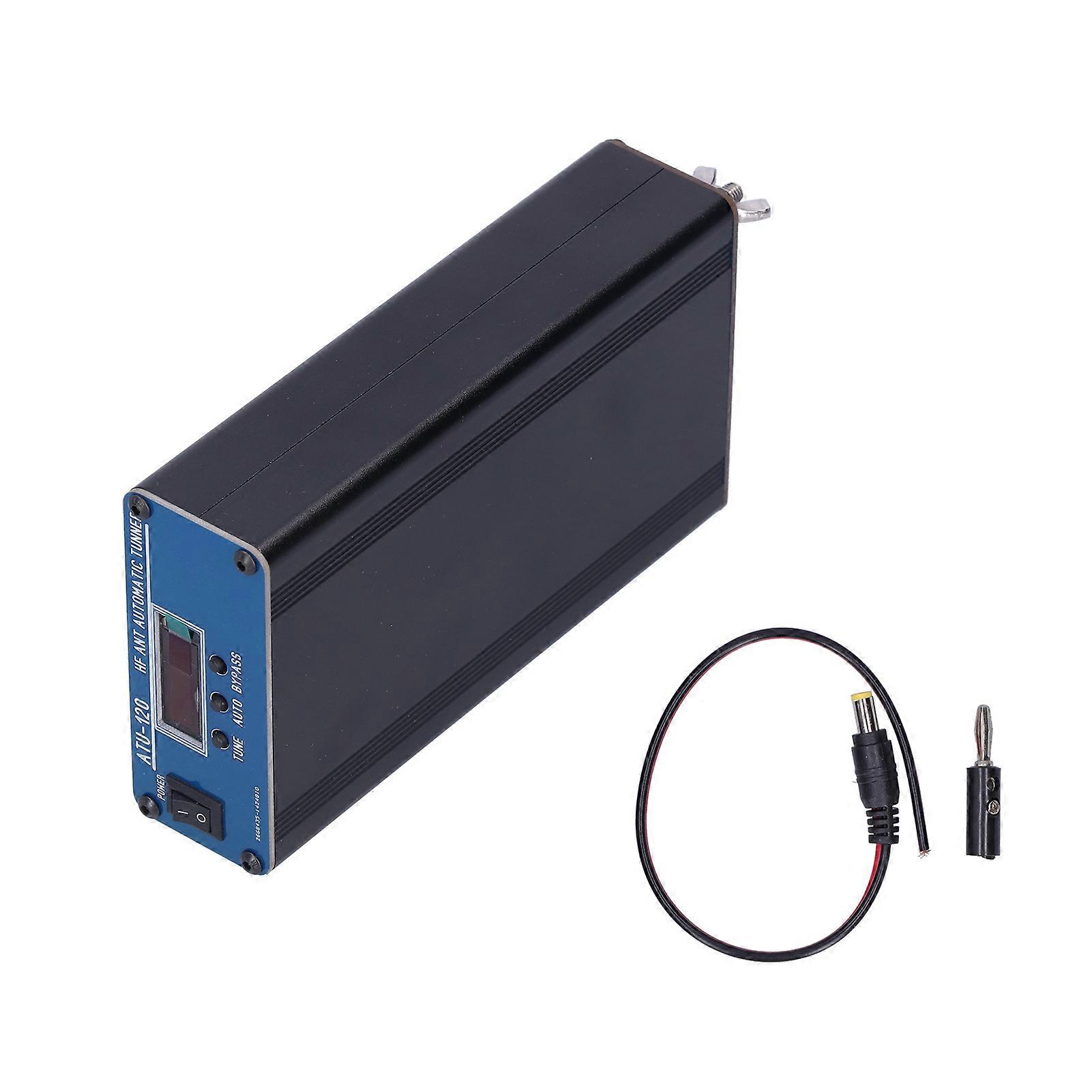 Tuner d'antenne ondes courtes universel en alliage d'aluminium 1,954 MHz 100 W ATU120 5 Ω-1,0 kΩ