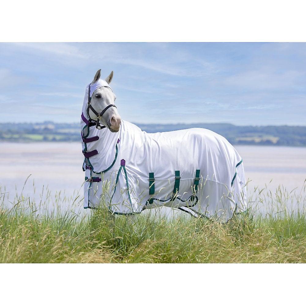 Shires Highlander Plus Fly Sheet Combo Rug - White