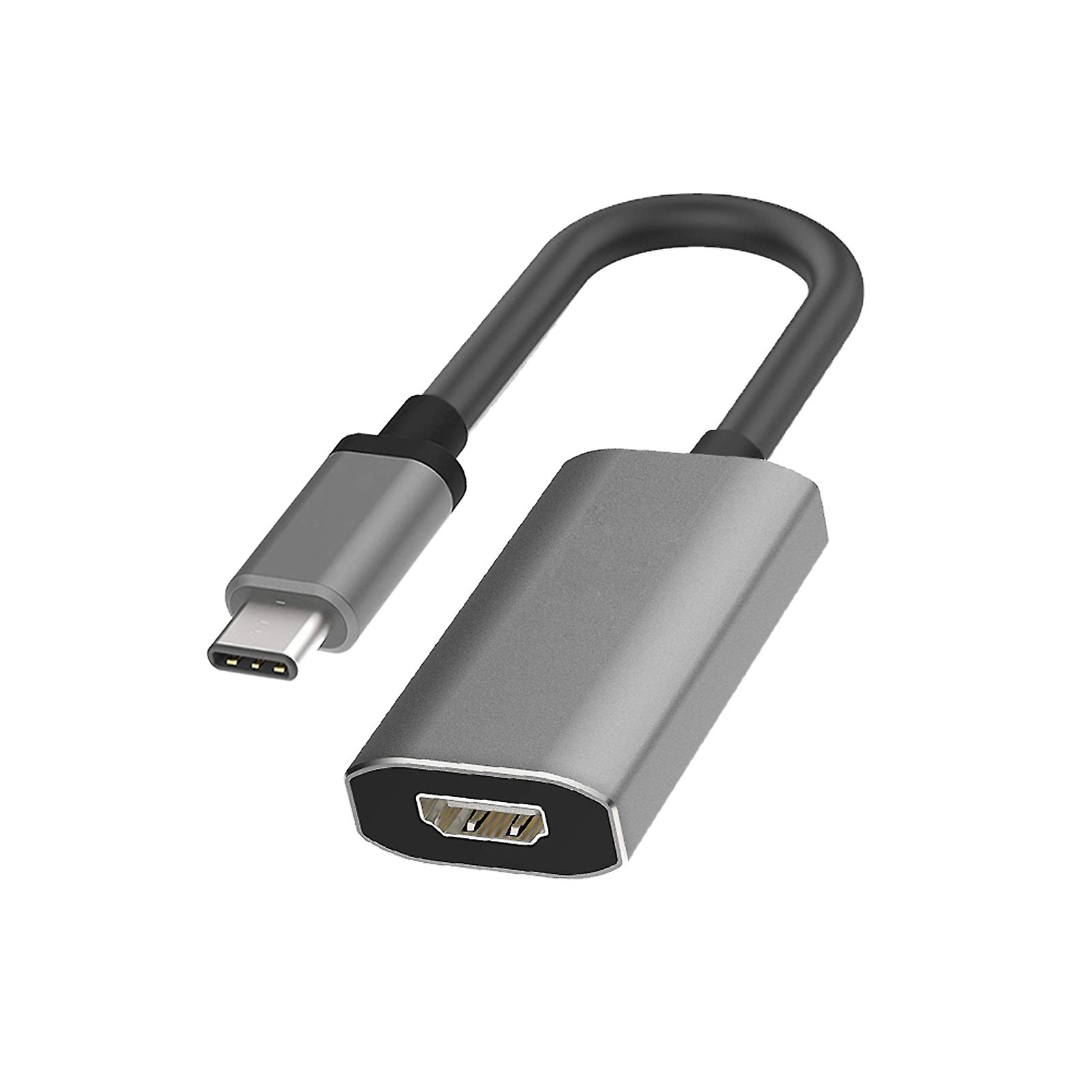Video Adapter Portable High Resolution 8K USB-C to HDMI-compatible Video Cable Converter for Thunderbolt 3