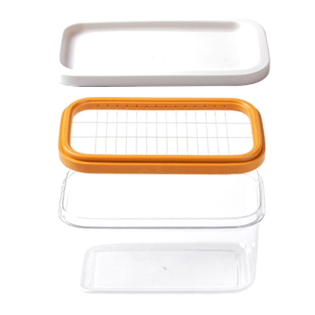 Butter Keeper with Sealed Lid and Cutter Slicer for Easy Cutting and Storage,Butter Box Cheese Keep