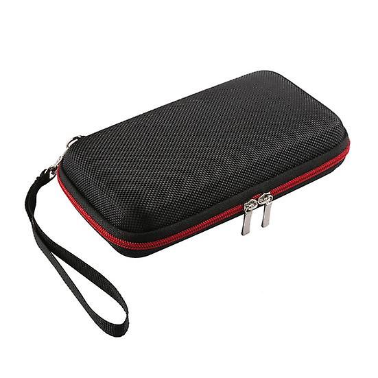 Calculator Storage Bag with Multiple Compartments Shockproof Impact Resistant Zipper Design Hard EVA Case for FX-991DE/FX-991EX/FX-82DE Plus