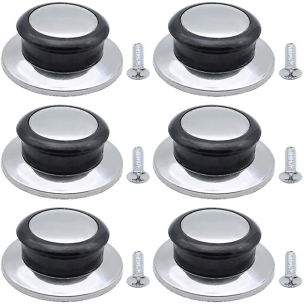 Pot Lid Knobs 6 Pcs Universal Replacement Handle Replacement Lid