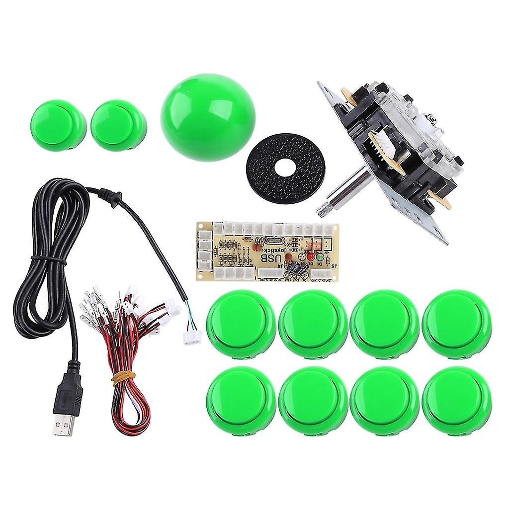Players Led Arcade Diy Kit For Usb Pc Game Diy Controller Diy Arcade Joystick