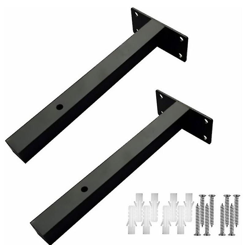 2pcs Wall Mounted Shelf Bracket