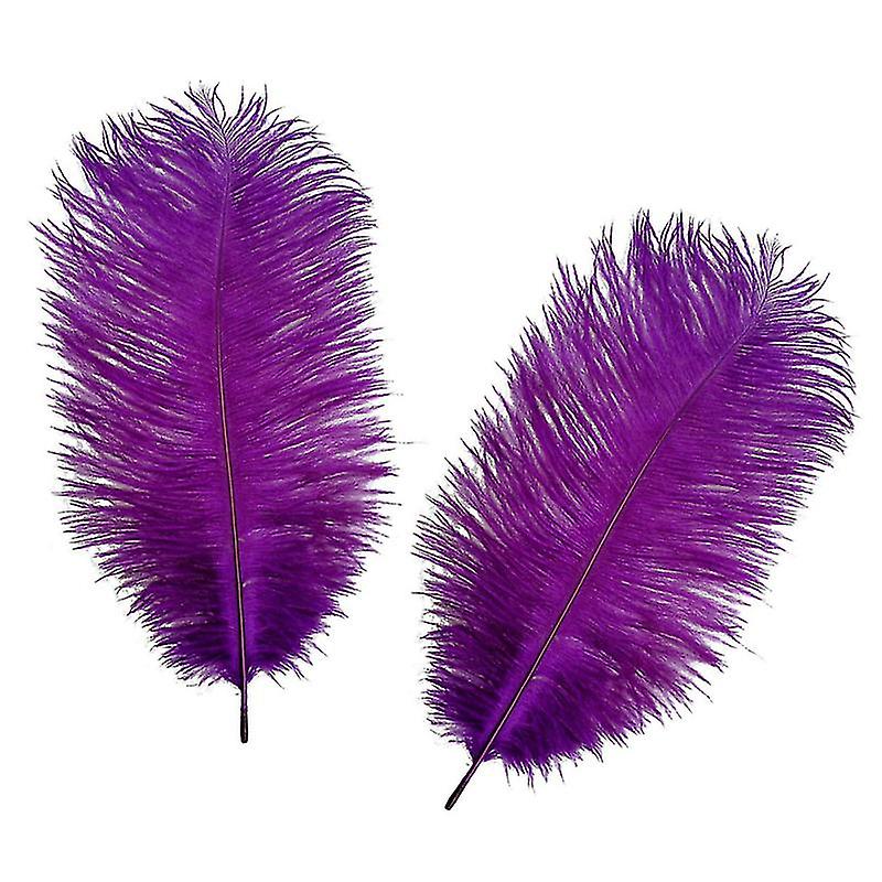 5pcs Ostrich Feather Decorations