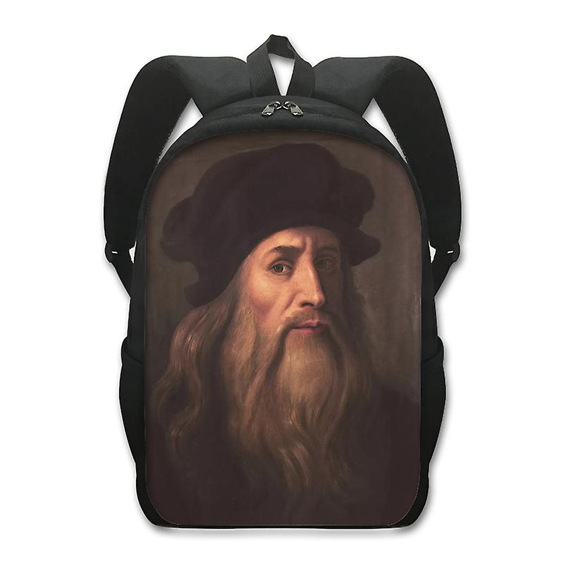 Da Vinci Rocks Backpack Women Men Travel Bags Mona Lisa Student School ...