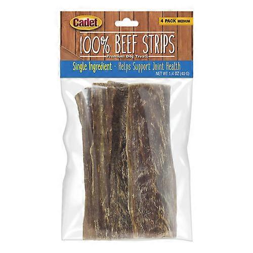 Cadet 100% Real Beef Strips for Dogs, Beef, 1 Each/1.4 Oz