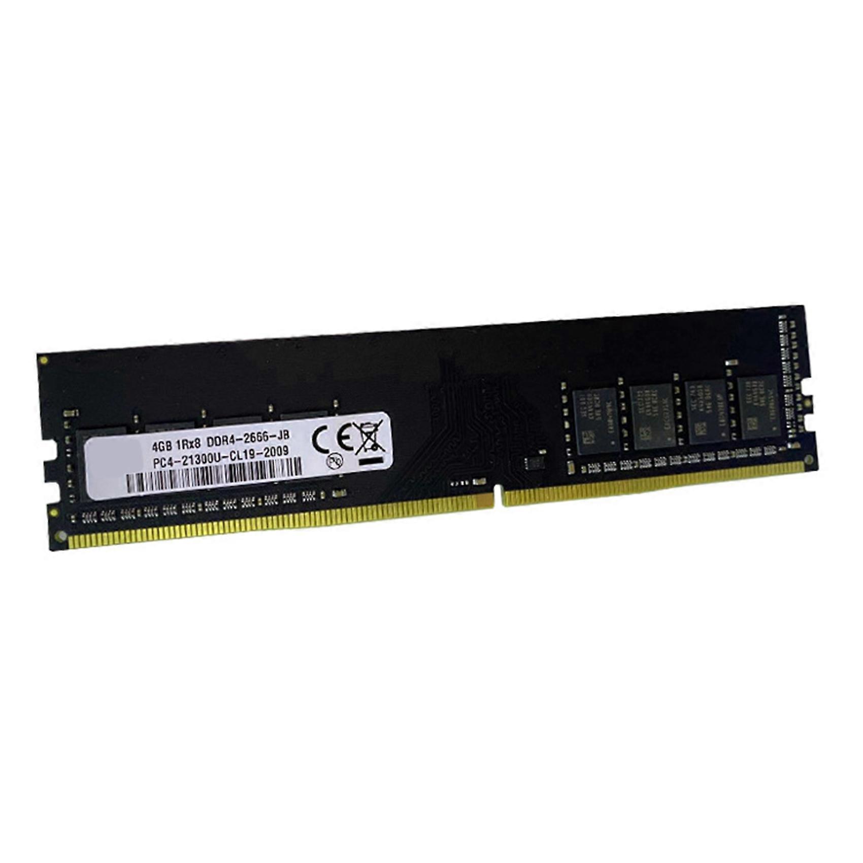 DDR4 4 Go de mémoire RAM 2666 MHz PC4-21300 1,2 V 284 broches DIMM Prise en charge double canal pour mémoire de bureau AMD
