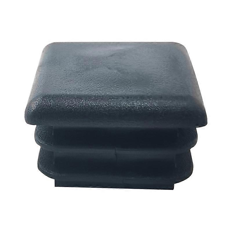 20 pcsChair Leg Plug, Square Pipe Plug, Black