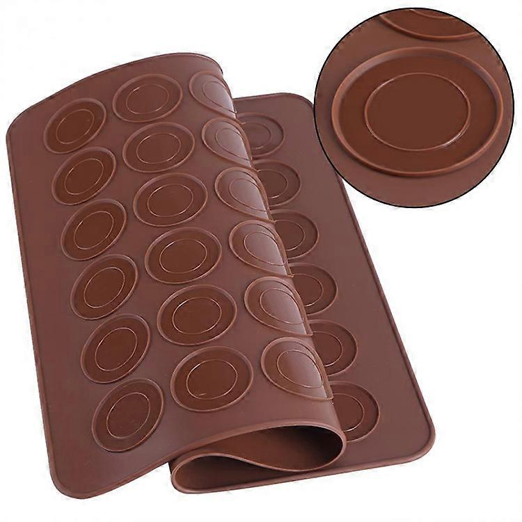 1 piece Non-stick Coated 48 Well Silicone Macarons Baking Mat, Silicone Macarons Baking Mat 38*28cm