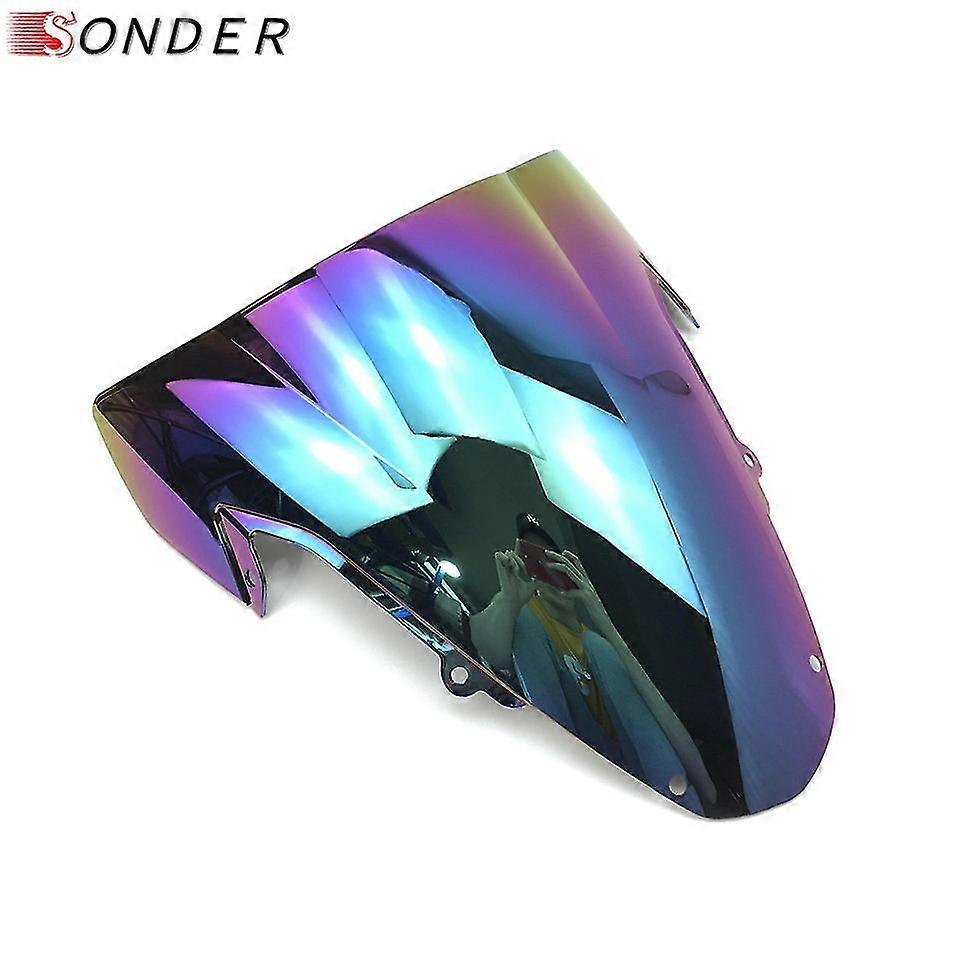 Parbriz rafinat Parbriz Pentru Suzuki Gsxr Gsx-r 1000 K3 2003 2004 Gsxr1000 Gsx R 1000r 03 04 Piese duble cu bule pentru motociclete