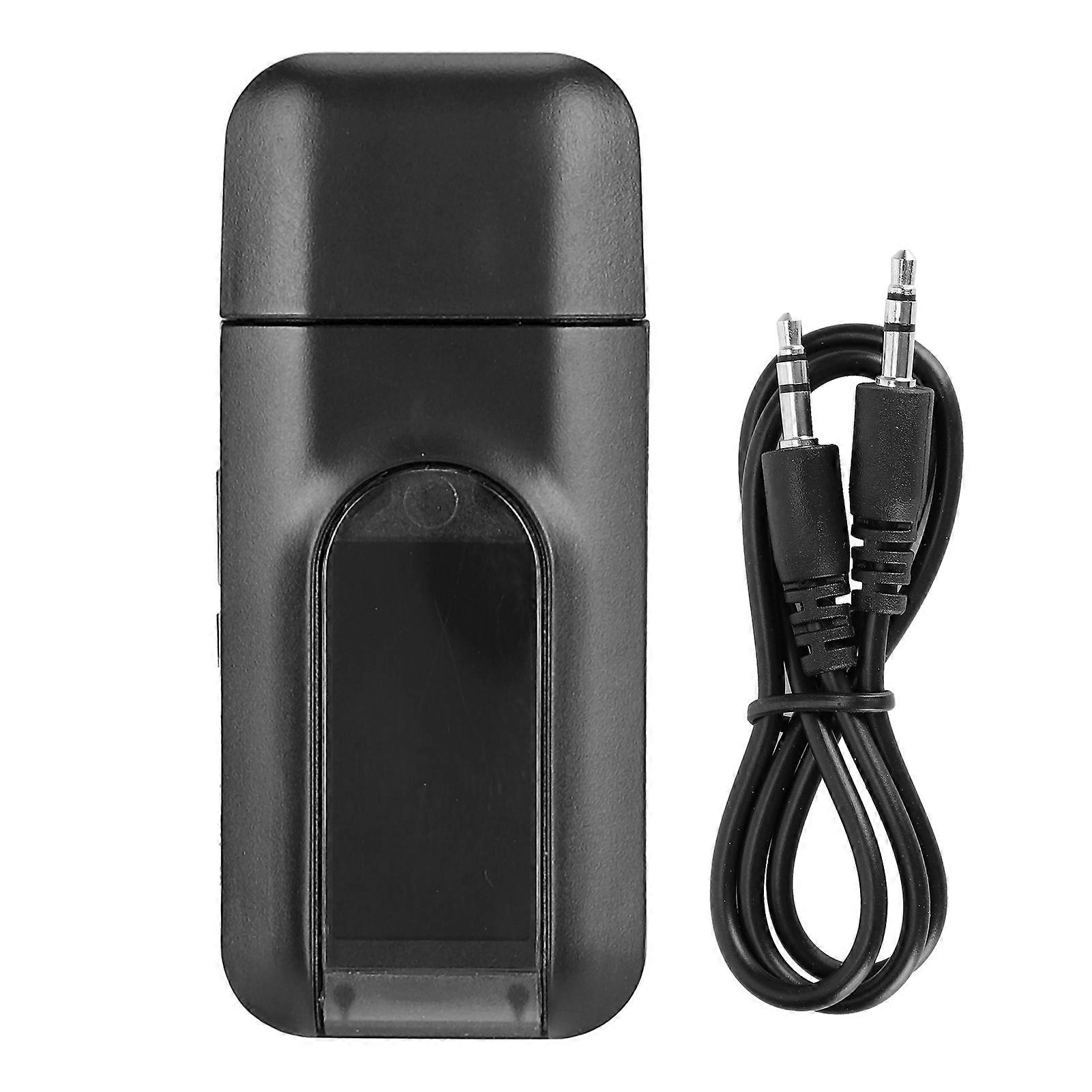 Bluetooth 5.0 Transmitter Receiver 2 In 1 Audio Converter Adapter With Lcd For Computer Tv