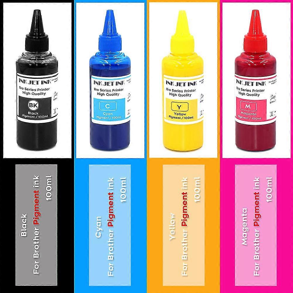 hg 4Color*100ML/PC for Brother LC3037 LC3039 Printing Pigment Ink for Brother MFC-J5845DW MFC-J5945DW MFC-J6945DW MFC-J6947DW