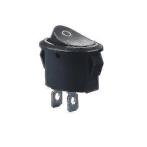 2 Pin 20mm On/off Round Rocker Switch And Waterproof Cap