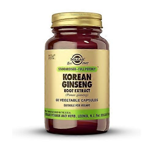 Korean Ginseng 60 vegetable capsules
