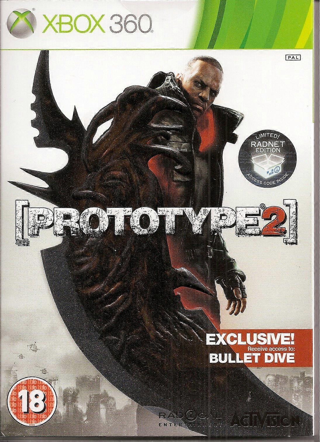 Prototype 2 Radnet Limited Edition Game XBOX 360 - PAL - New & Sealed