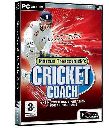 Marcus Trescothicks Cricket Coach (PC) - New & Sealed