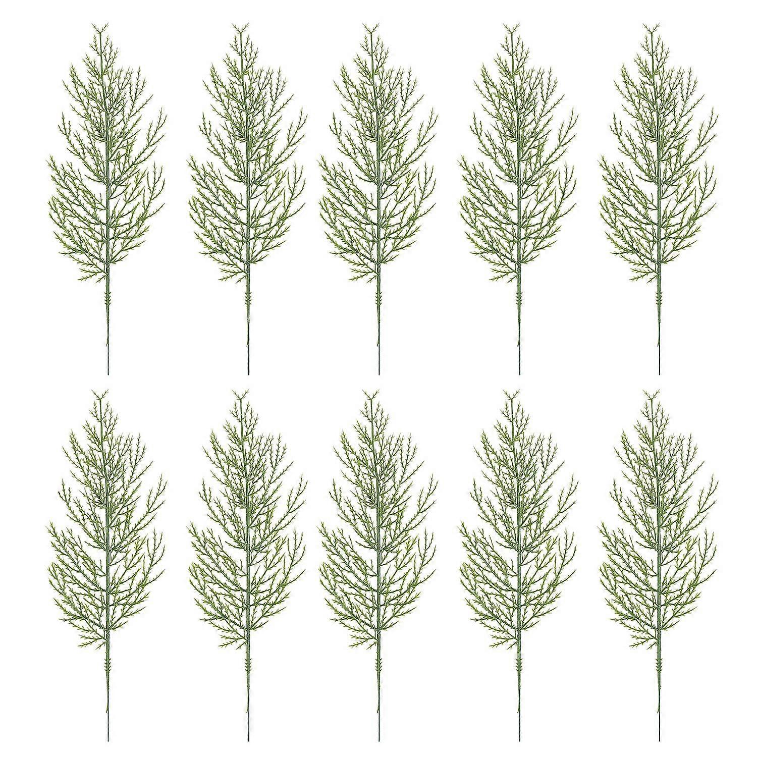 Christmas Artificial Pine Branches Realistic Easy Maintenance DIY Wreath Greenery Pine Stems Picks