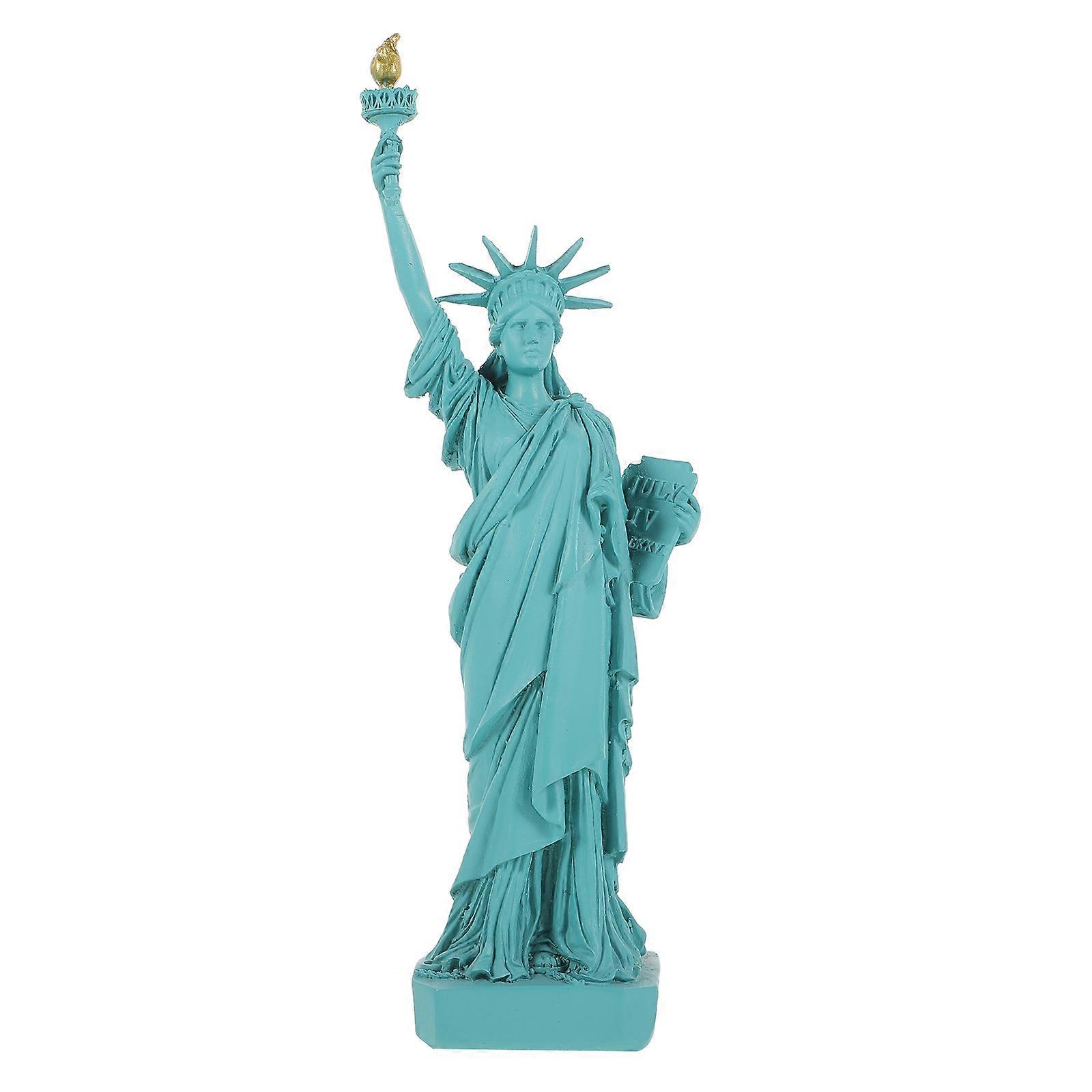 Mini Statue of Liberty Desktop Ornament Resin Craft Decor Creative Statue of Liberty Craft
