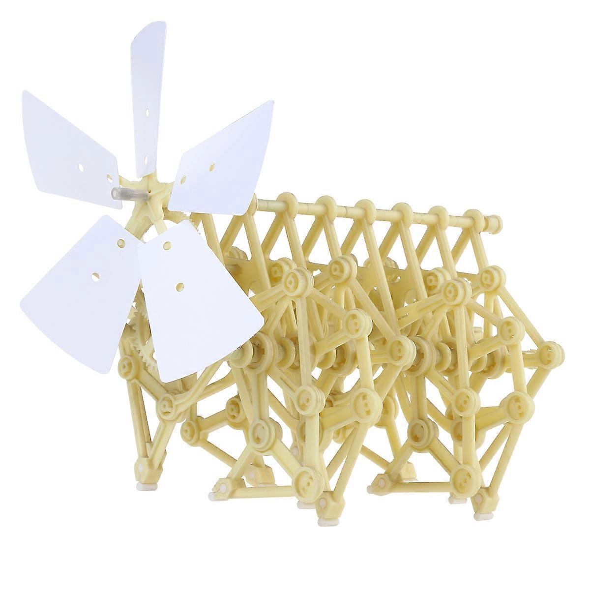 Jucării educative pentru copii Motor eolian Strandbeest Kit Kit Robot de mers pe jos Kituri de modele