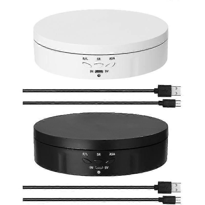 3 Speed Electric Rotating Display Stand 360 Degree Jewelry Turntable Rotating Base Rotary Table For Photography Video Shoot Prop