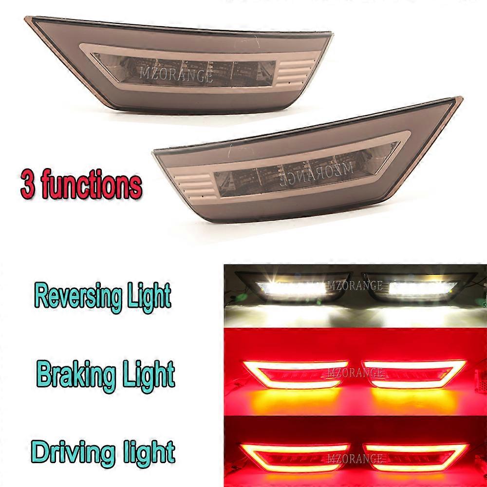 For Ford Focus 2 MK2 Escape Kuga LED Rear Bumper Reflector Light For Ford Focus Hatchback 2009-2013 Rear Signal Fog Lamp 2Pcs