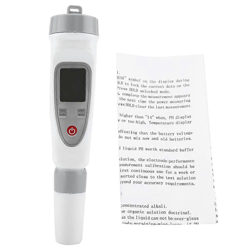 Digital Ph Meter - Waterproof Portable Digital Ph Meter Tester For Swimming Pool Aquarium