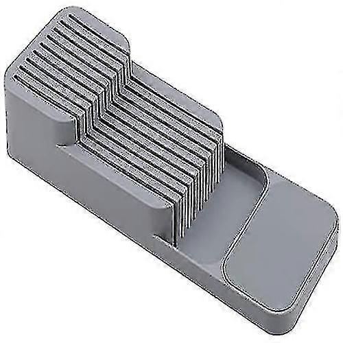 Knife Set Storage,holder With Safety Slots