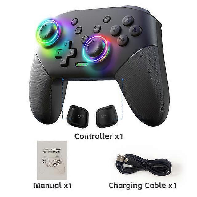 Wireless Switch Pro Controller for Switch/Switch OLED Gamepad for PC Joystick for Switch Lite Programmable Controllers