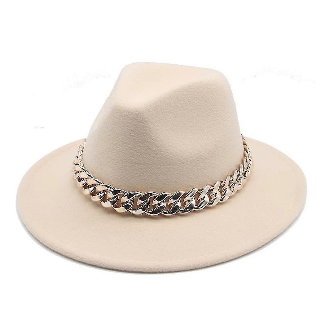 Fedora Hats Leisure Wool Cap Solid Color Luxury Hat Hat Wedding